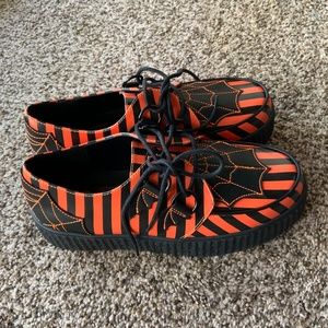 Strangecvlt Krypt Striped Kreepers Sz 8
